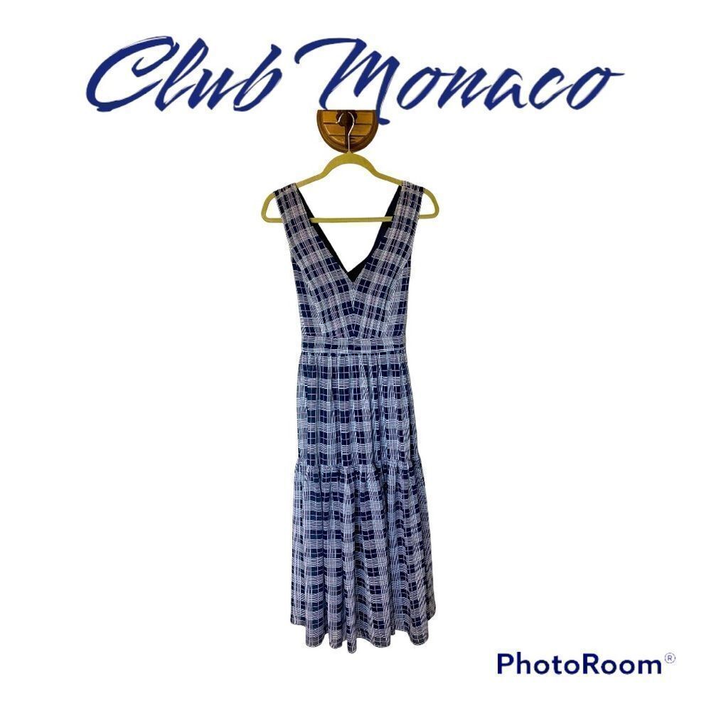 Club
Monaco Cross Back Sleeveless Maxi Dress NWT